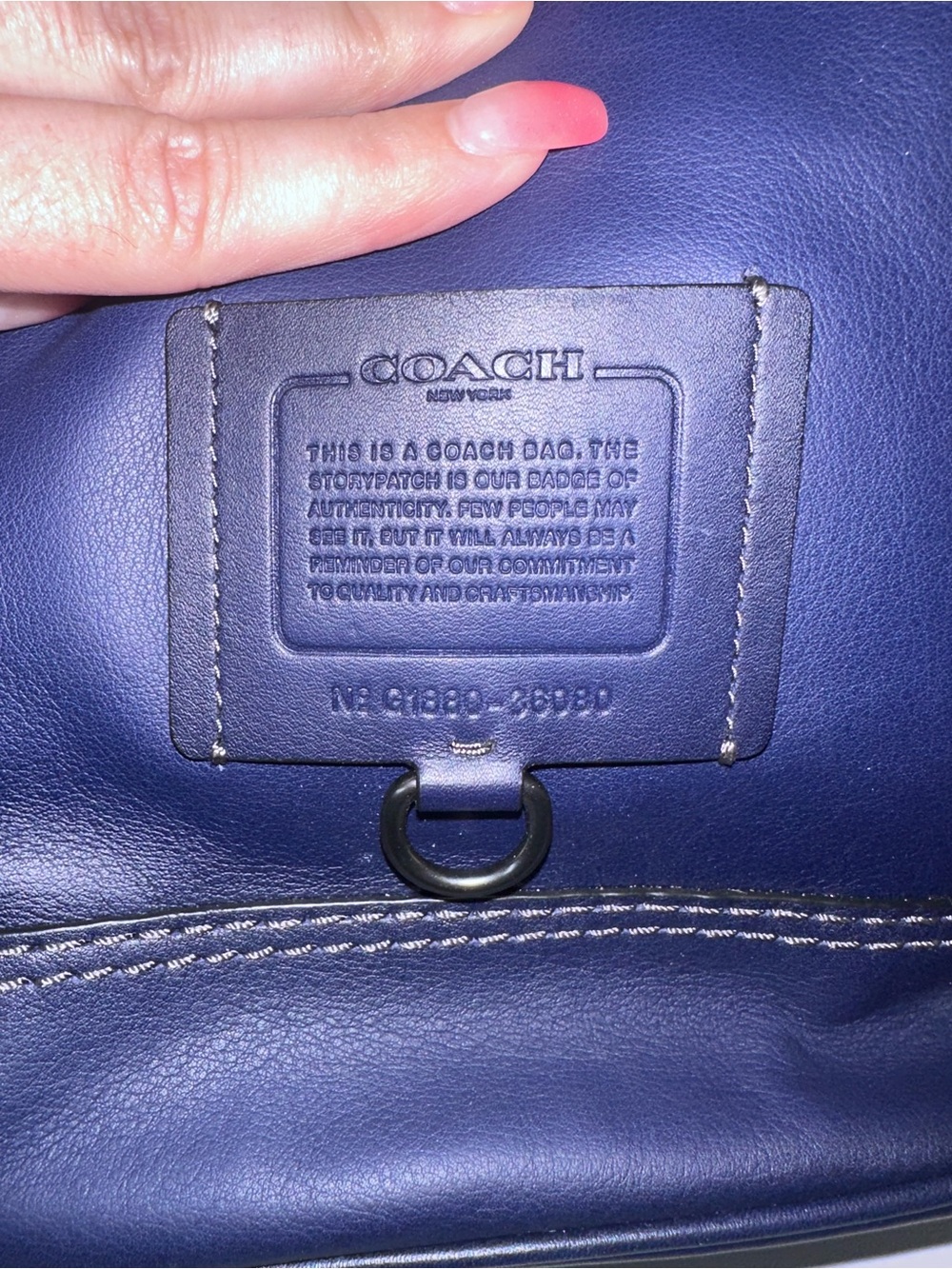 Coach Rivington Leather Backpack! - Picture 8 of 14